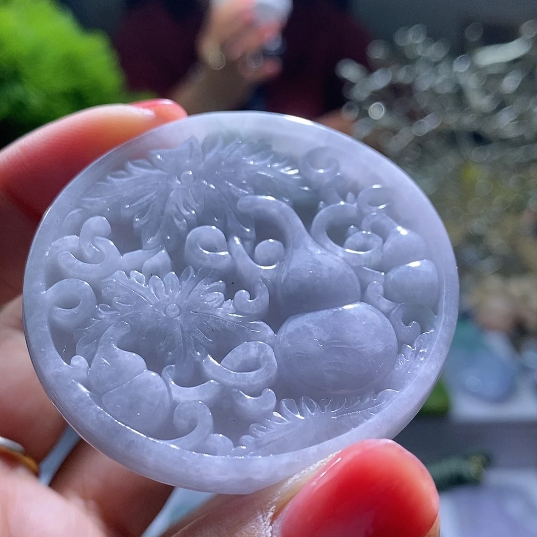 【闪购商品】翡翠颈饰未镶嵌葫芦