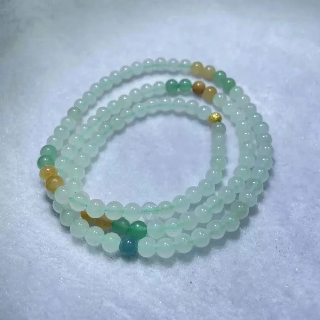 天然翡翠DIY款式项链A-007