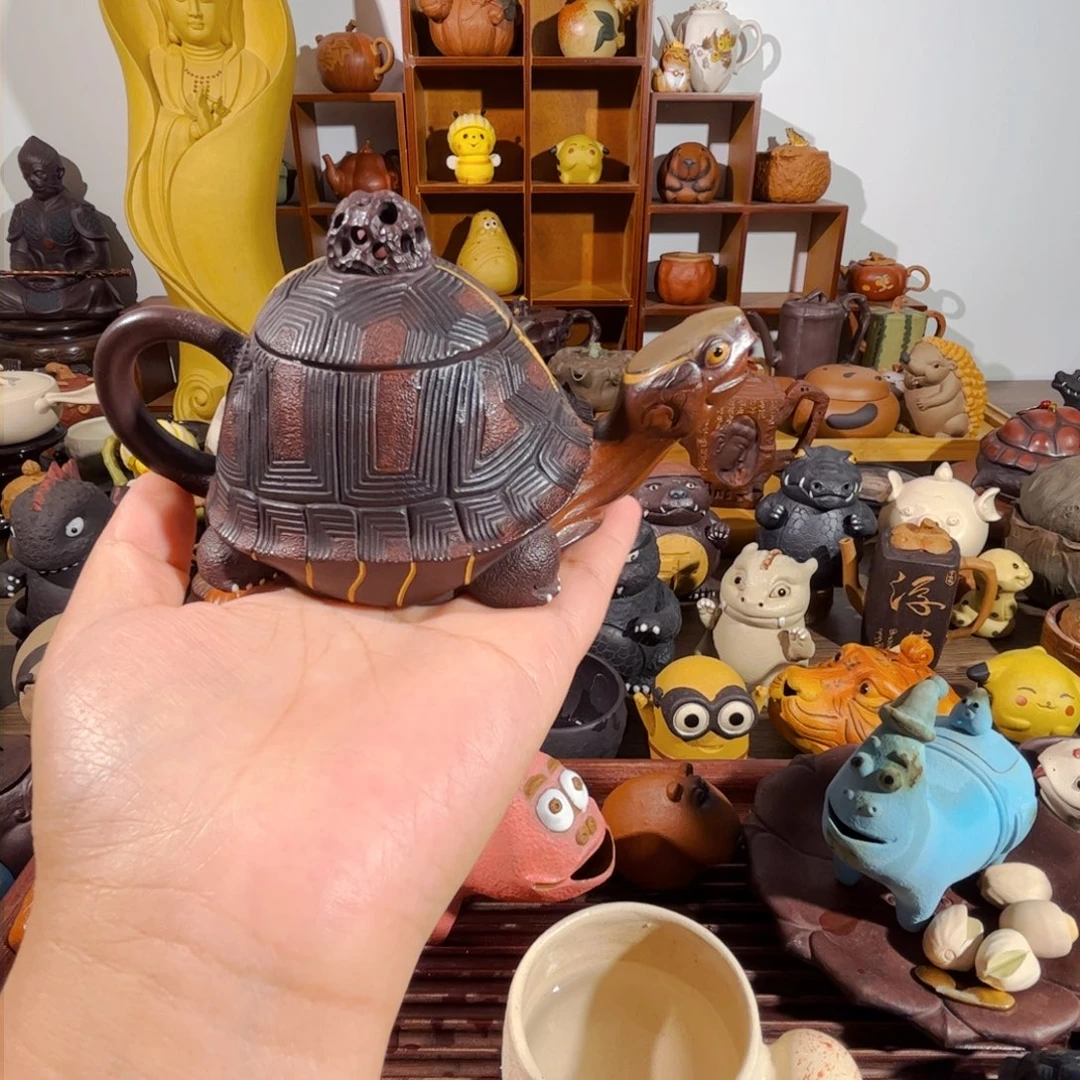 紫砂茶壶宅*纯手工制作过程非常