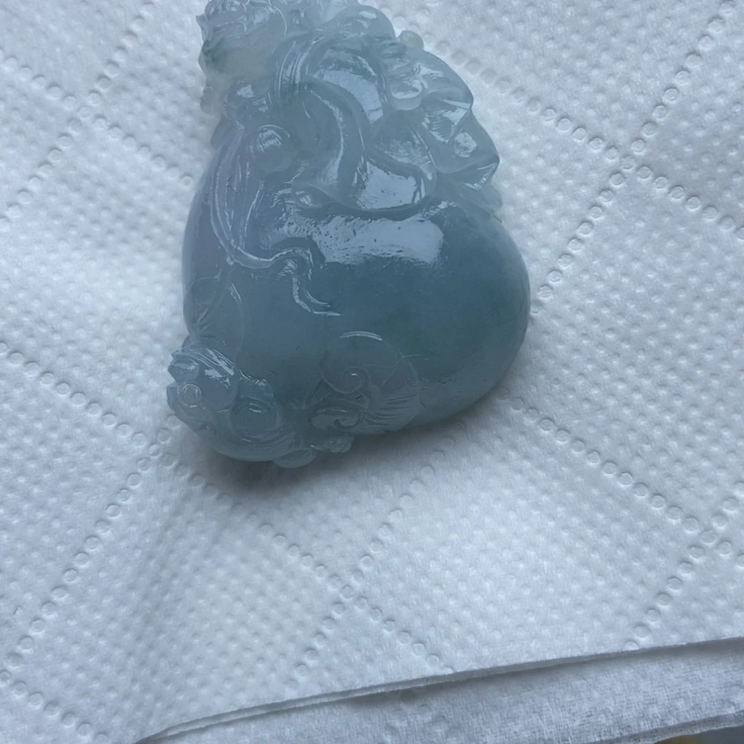 未镶嵌定制翡翠钱袋