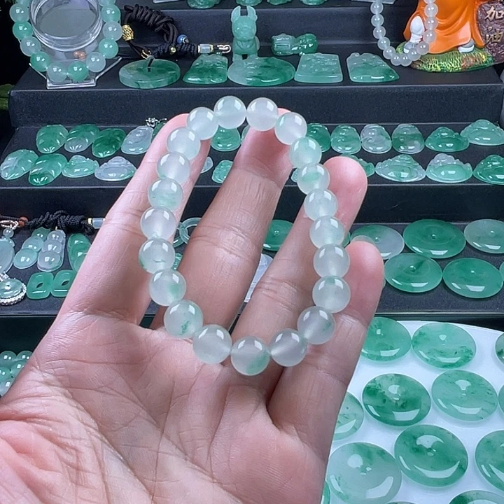 石英质玉未镶嵌手串