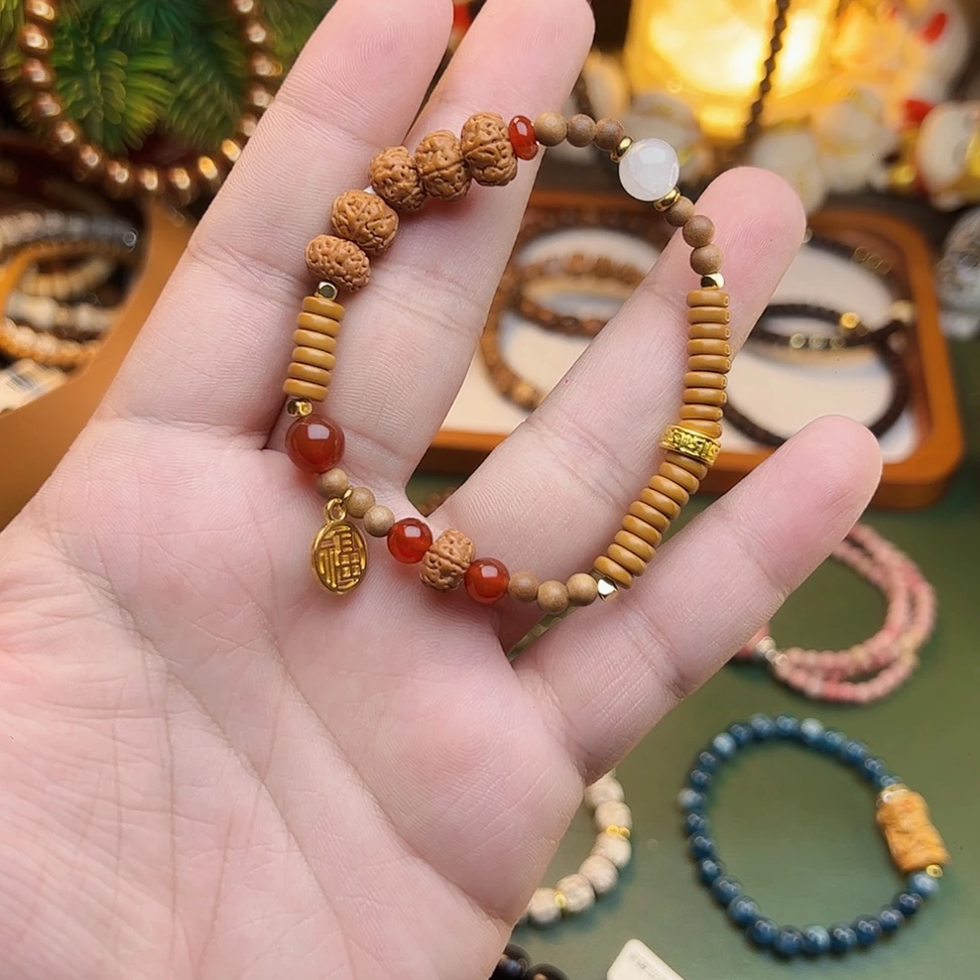 菩提根/象牙果手串橄榄核