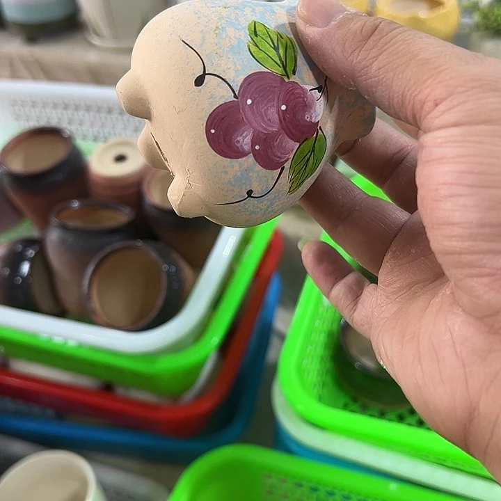 微瑕陶瓷花盆满9.9发