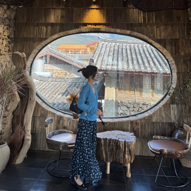 宸渡《早春碎花半裙》