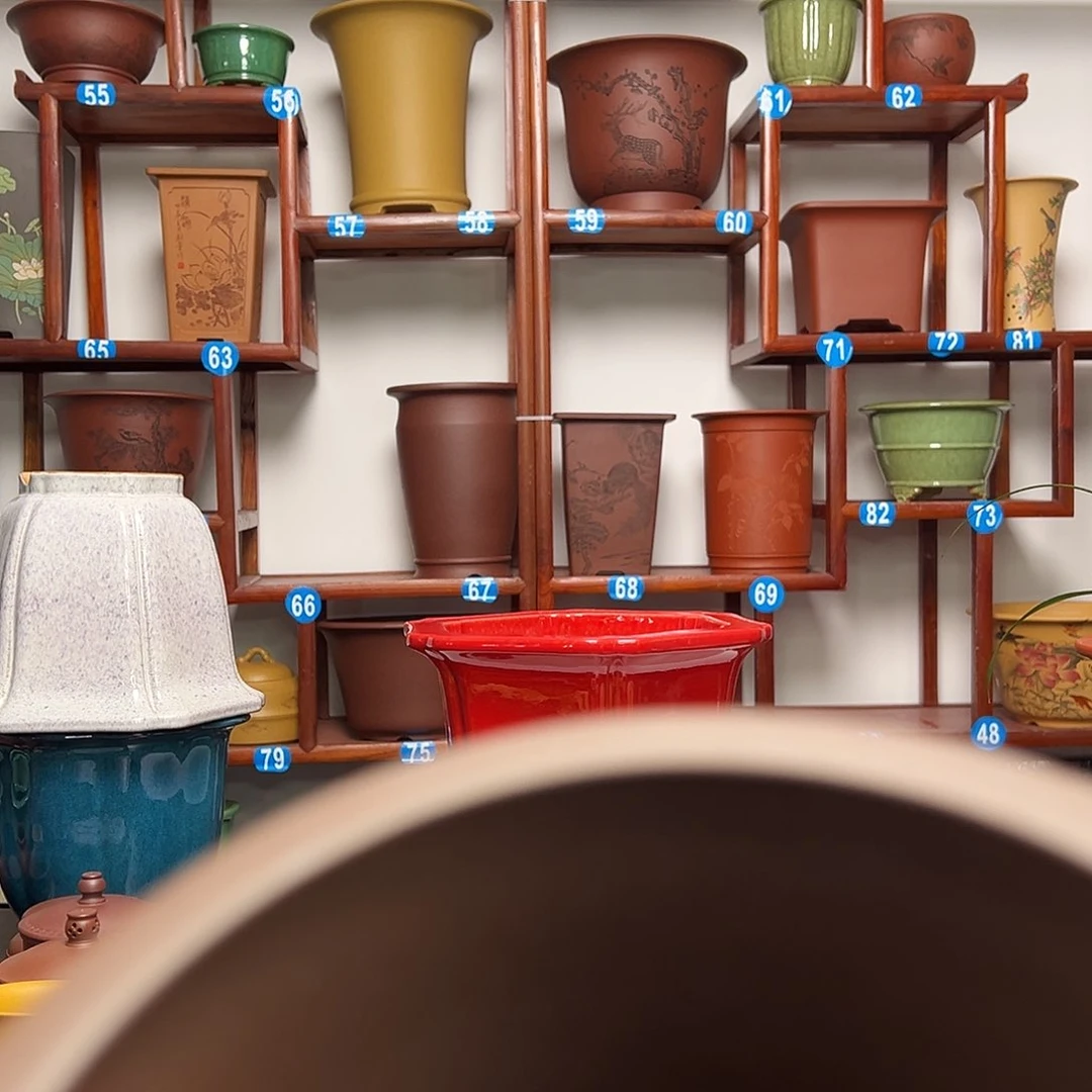 紫砂花盆沉*紫砂釉盆