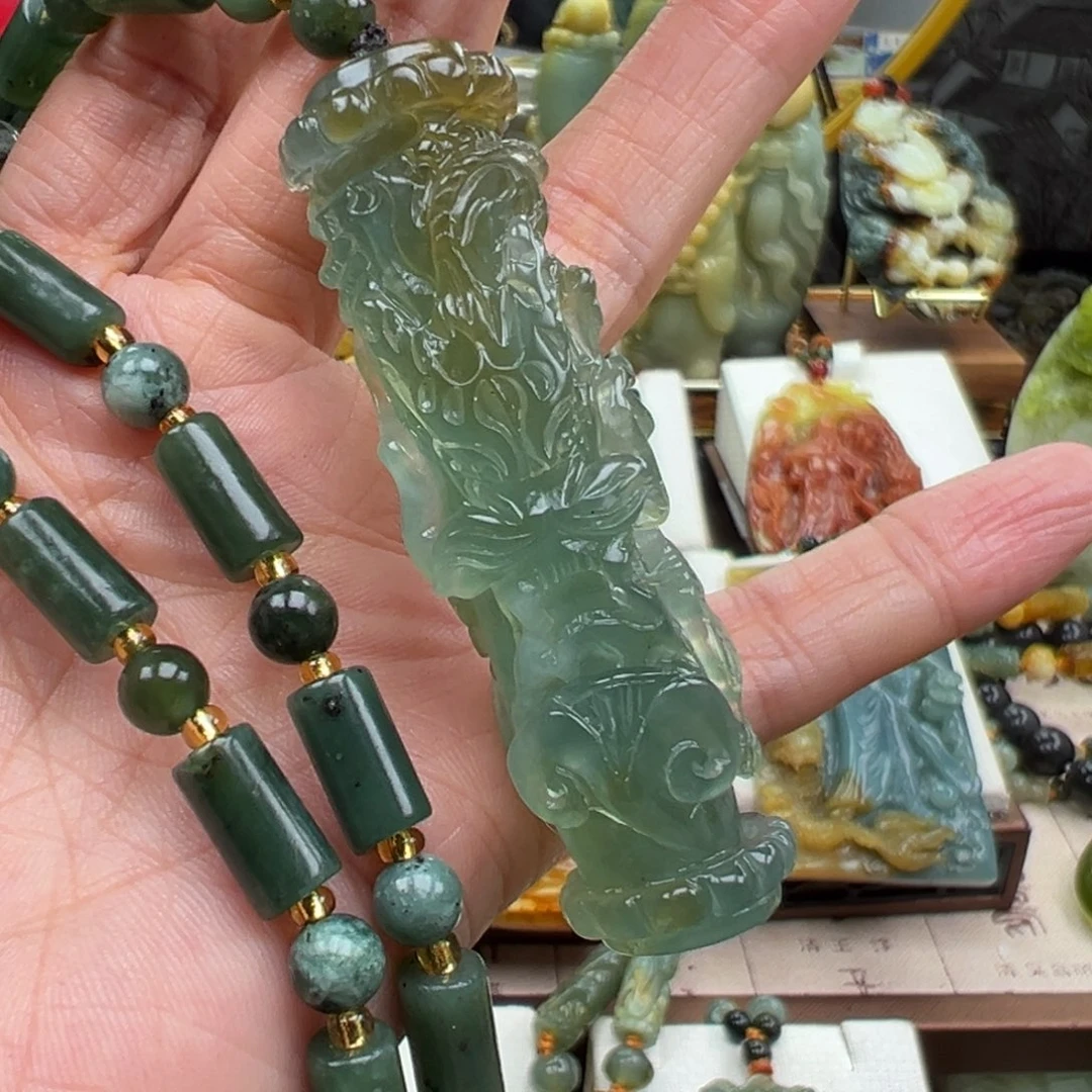 k***o岫玉未镶嵌挂件挂件