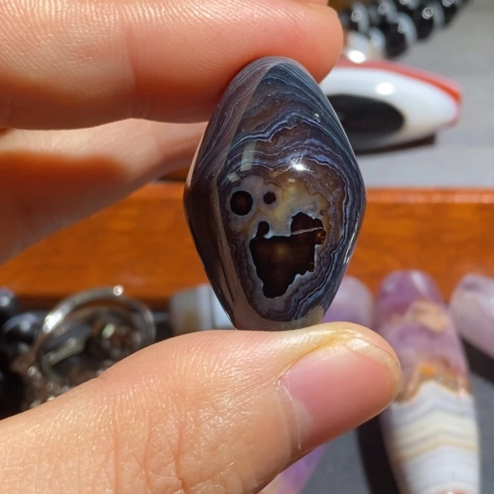 玛瑙/玉髓未镶嵌颈饰