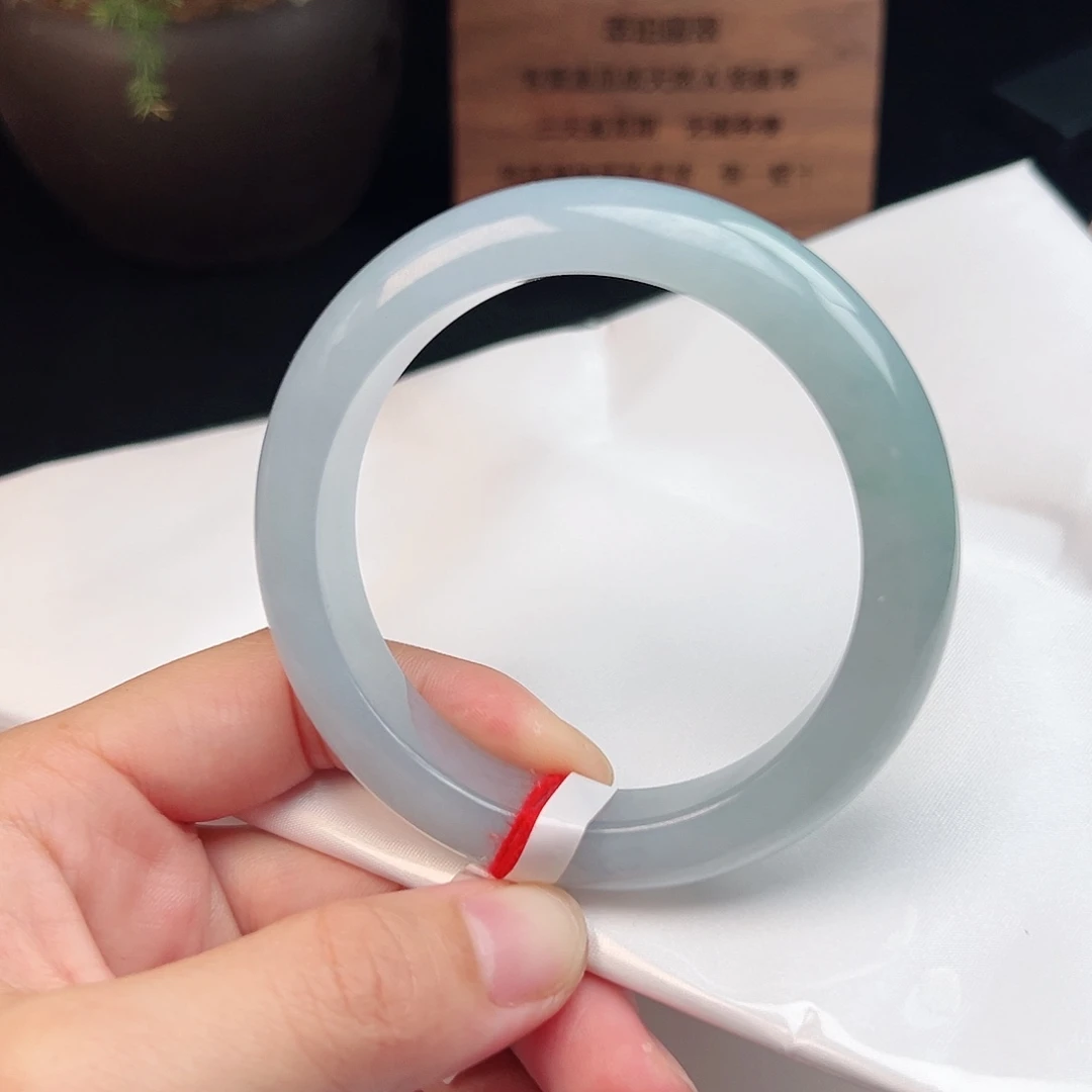 翡翠未镶嵌手镯b0406-2