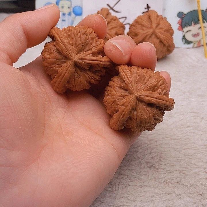 吊坠文玩核桃柒*三棱