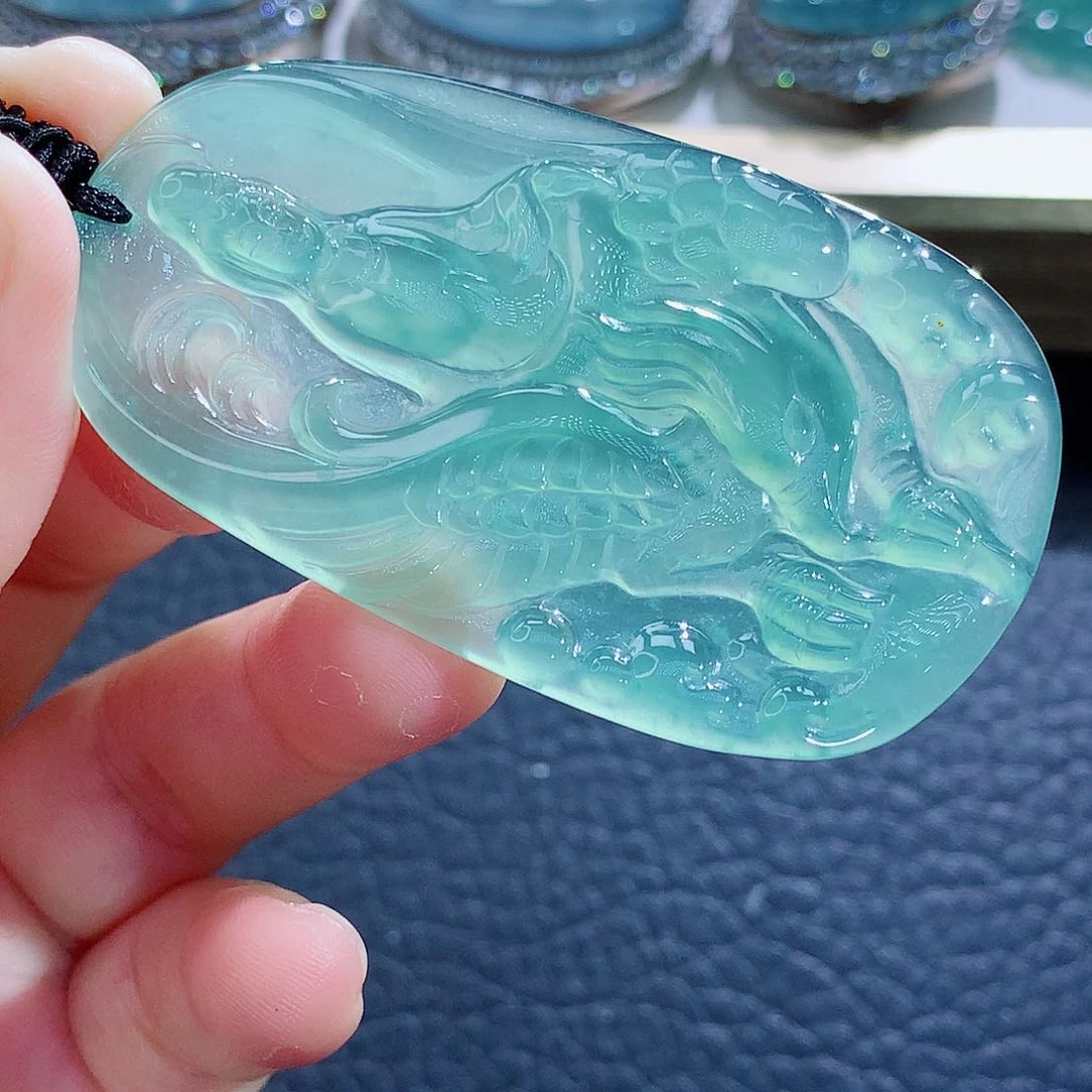 未镶嵌挂件翡翠翡翠