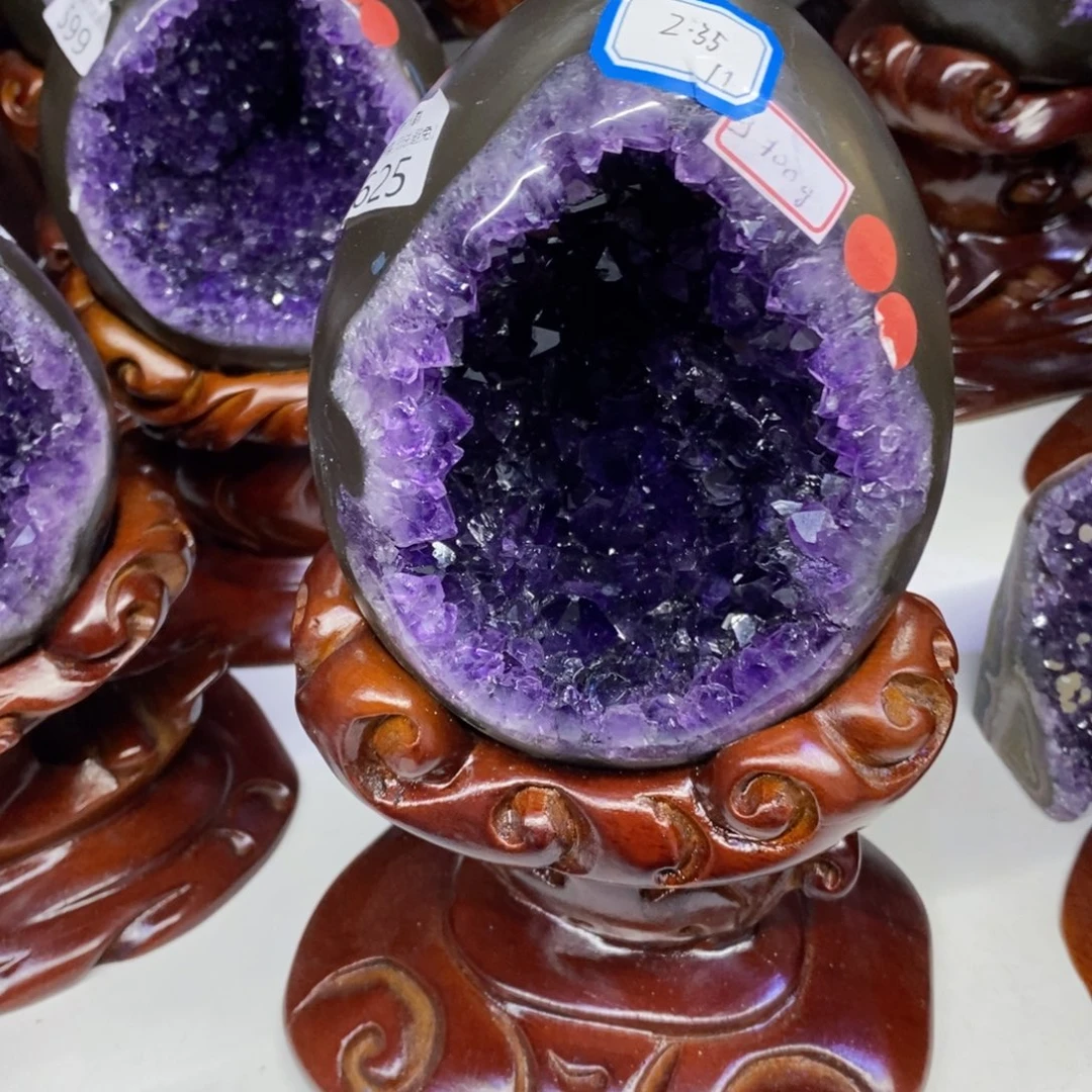 未镶嵌大型摆件（非配饰）紫晶小葛