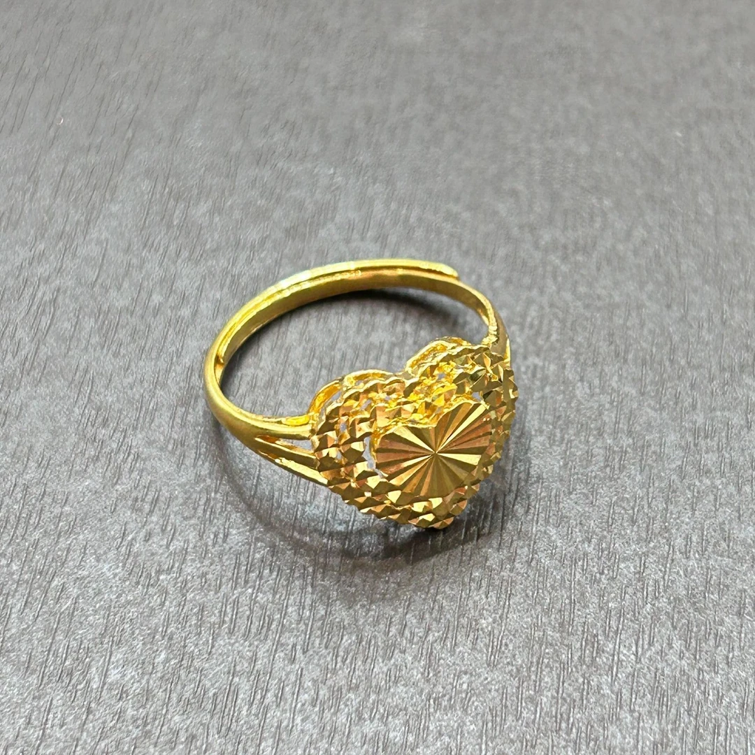 【店长专享】足金999投资金攒黄金悦己爱心ZBHJJ329克重多退少补