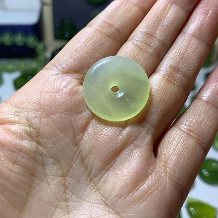 深***3岫玉未镶嵌颈饰吊坠