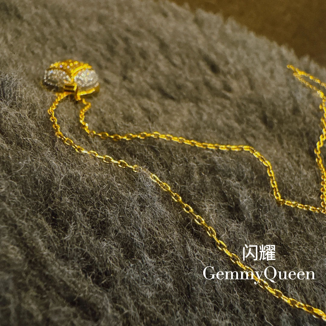 铜合金合成锆石项链 闪耀GemmyQueen项链GQ01620