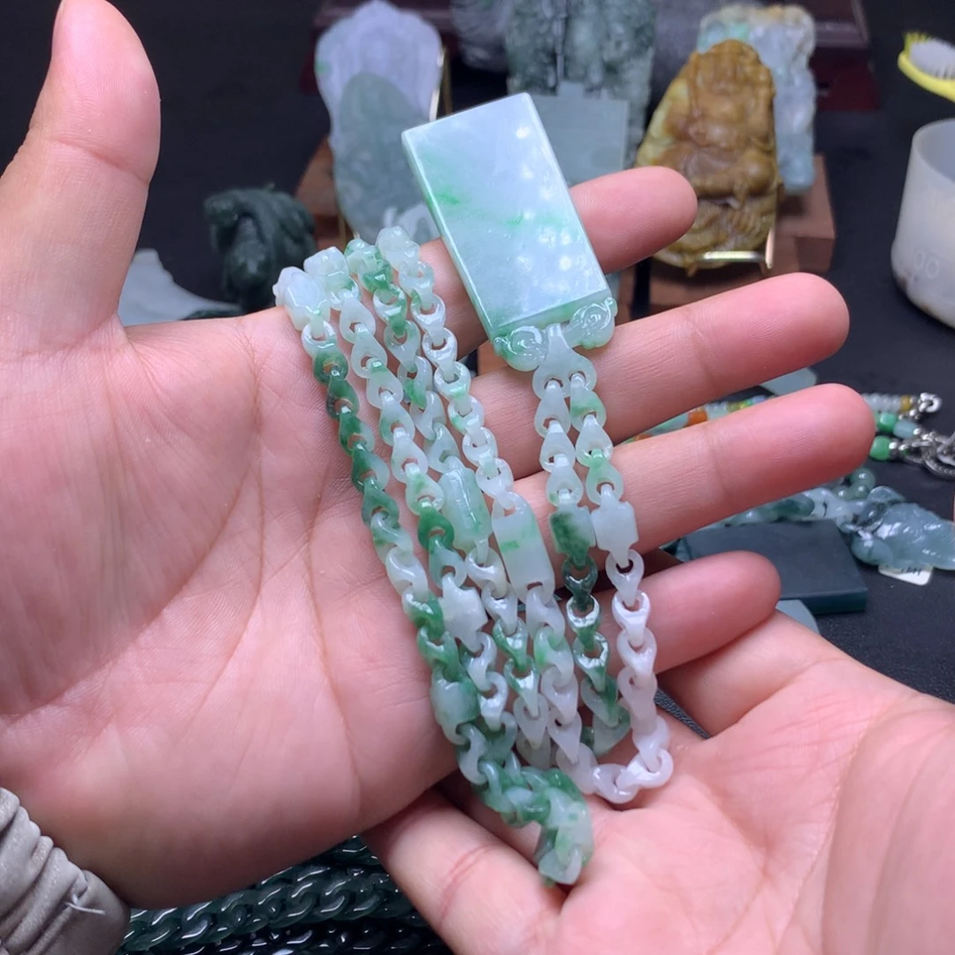 怀***哥定制翡翠未镶嵌翡翠