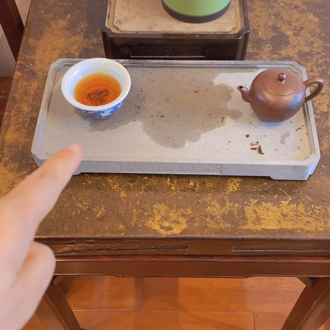 001 金砖吸水茶盘 约40*20cm