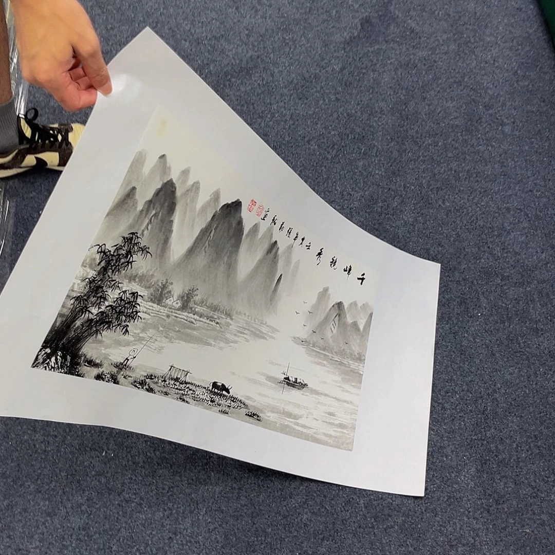 国画宣纸国画纯手绘作品