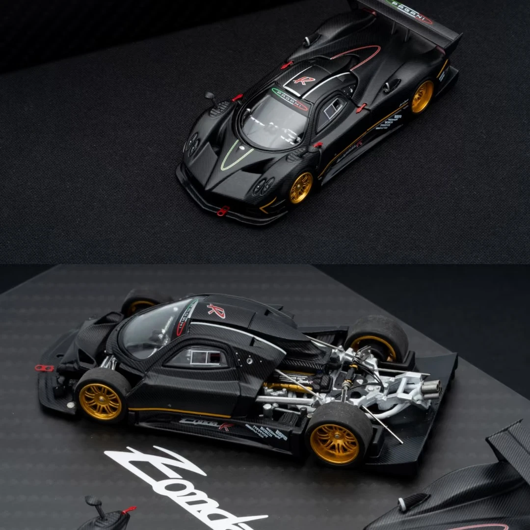 【黑碳】1/64比例AR北京展会限定可开盖帕加尼宗塔Zonda R