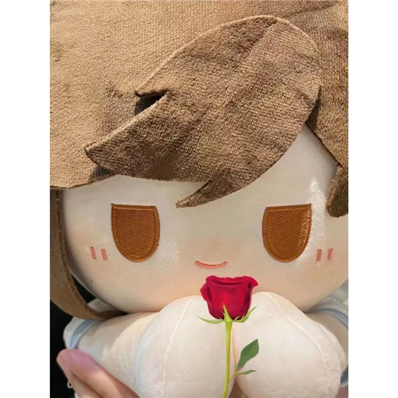 原神钟离属性钟离一番赏40cm坐娃动漫游戏周边毛绒公仔换装玩偶