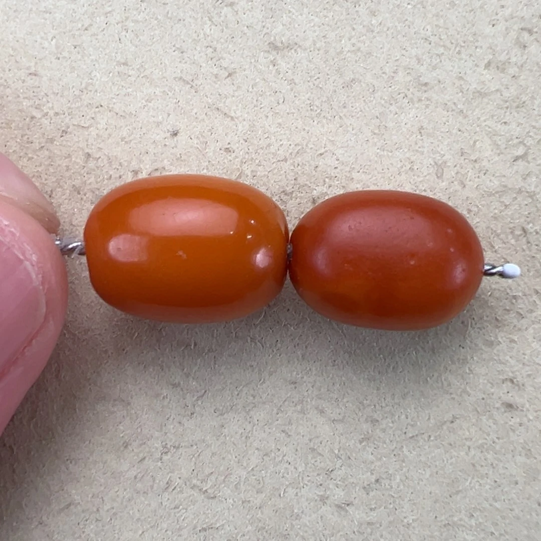 未镶嵌琥珀裸石潮*定制老蜜蜡