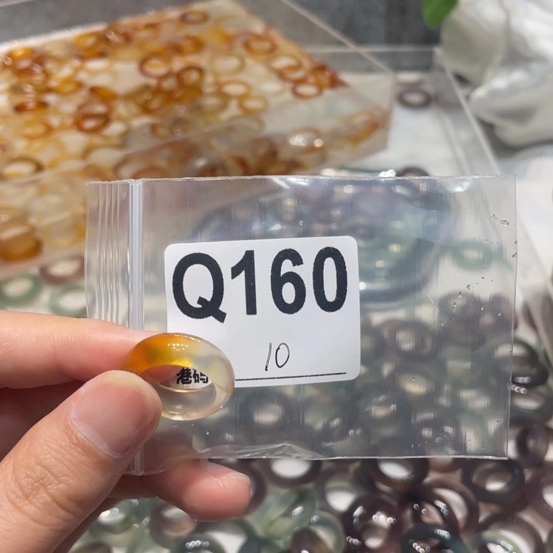 玛瑙/玉髓未镶嵌戒指160