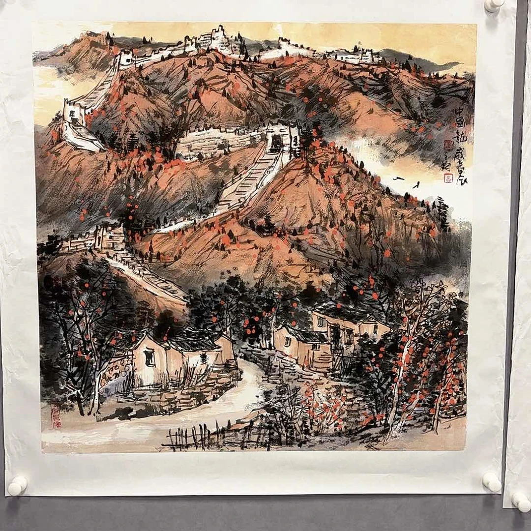 国画国画纯手绘作品请放心去藏