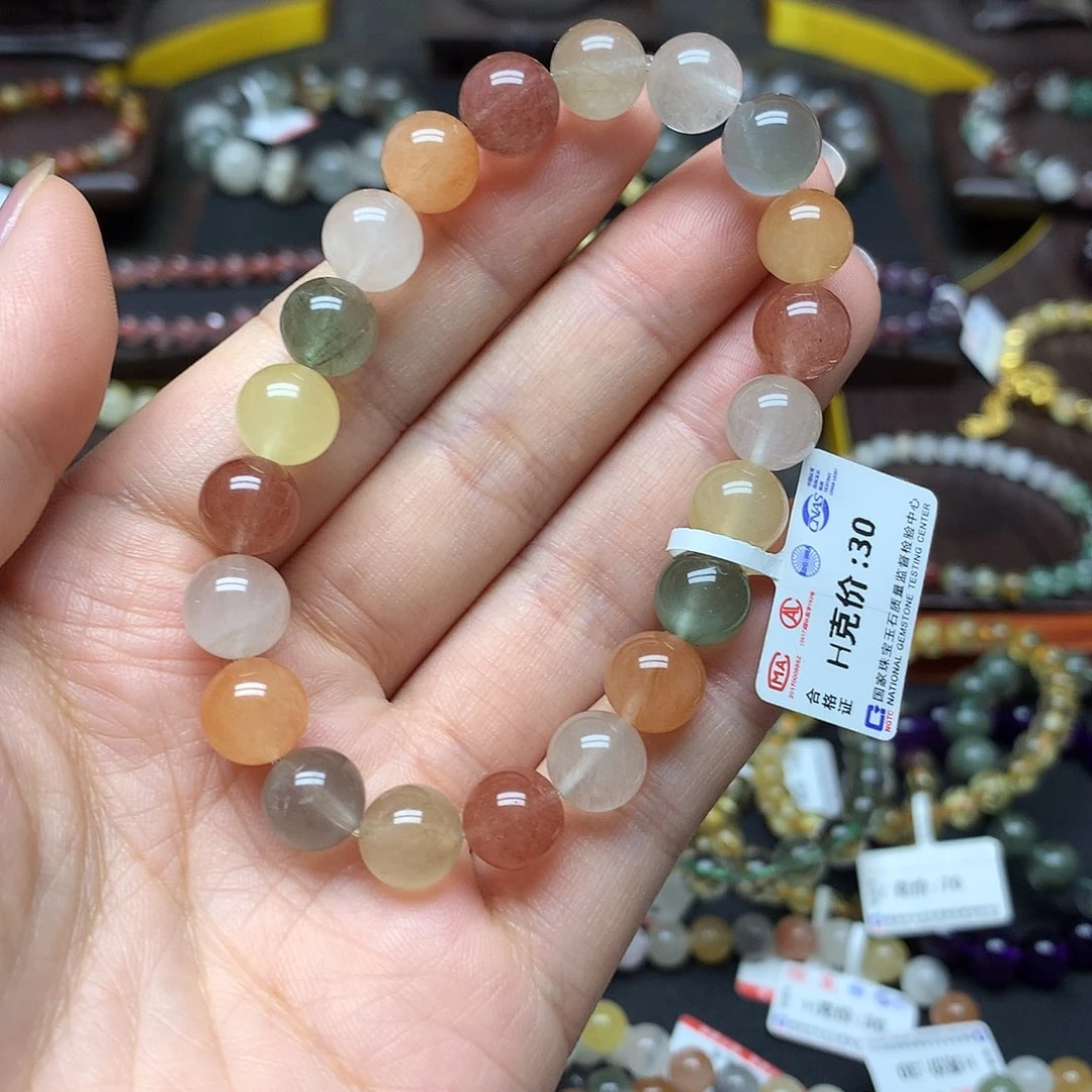 未镶嵌手链水晶手链