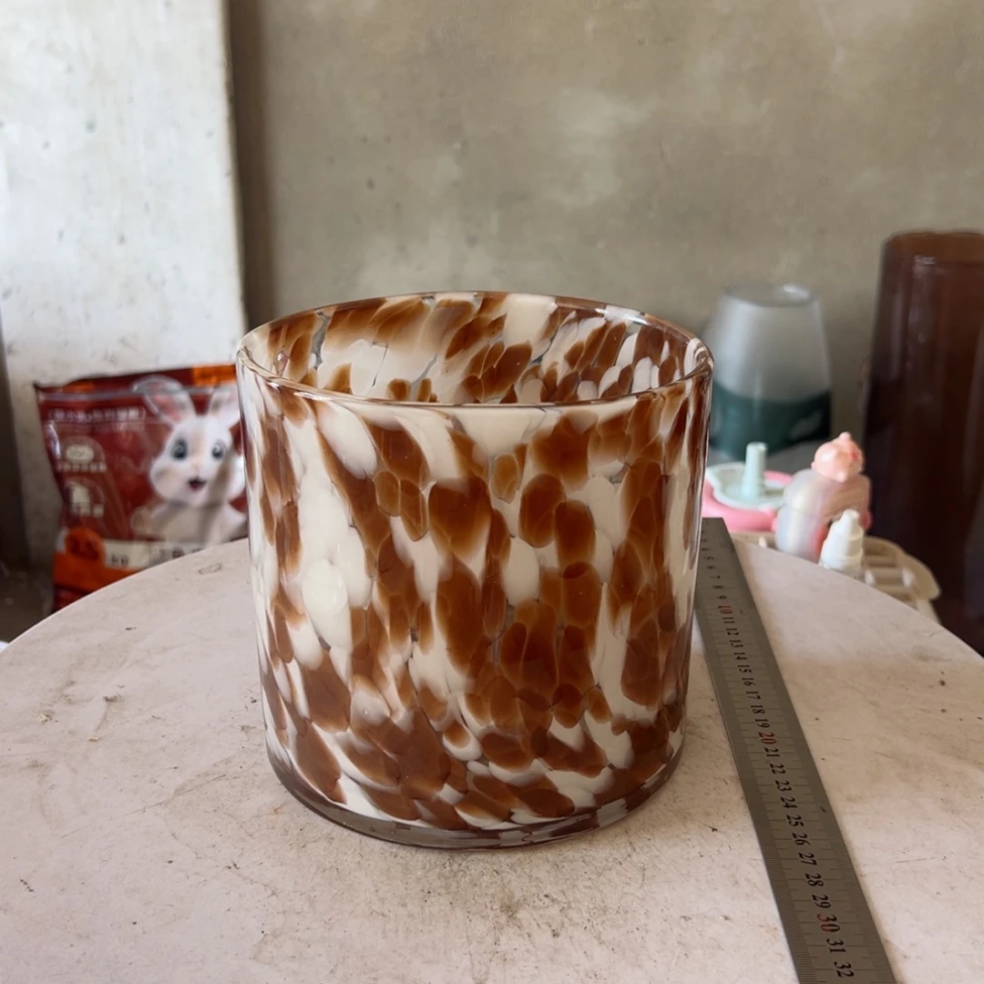 琉璃花器微瑕高度15