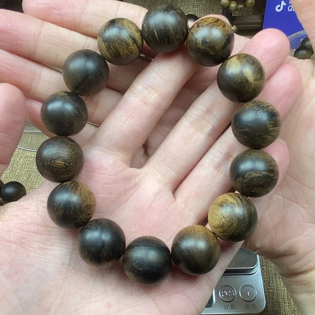 手串沉香韩*三越南芽庄白棋楠