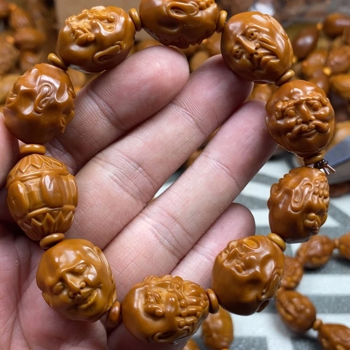 手串/手链橄榄核橄榄核雕工艺手串
