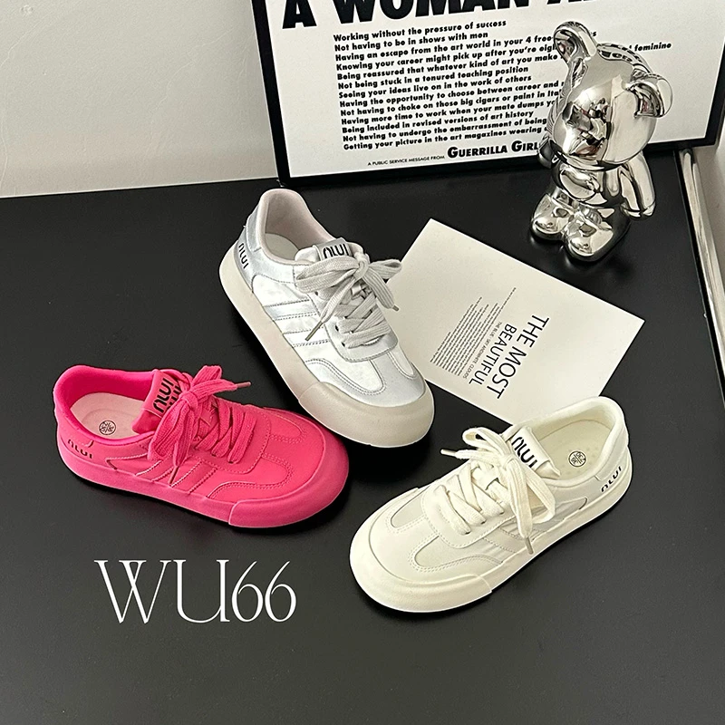 休闲鞋女鞋百搭透气小白鞋2025新款小众时尚板鞋软底德训运动鞋子