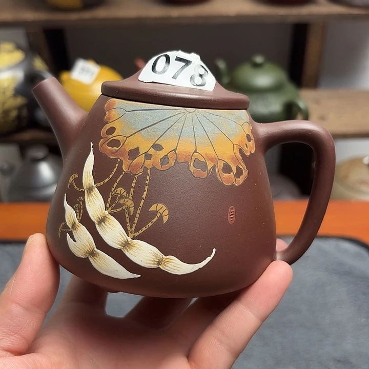 紫砂茶壶紫砂微瑕晃盖严重