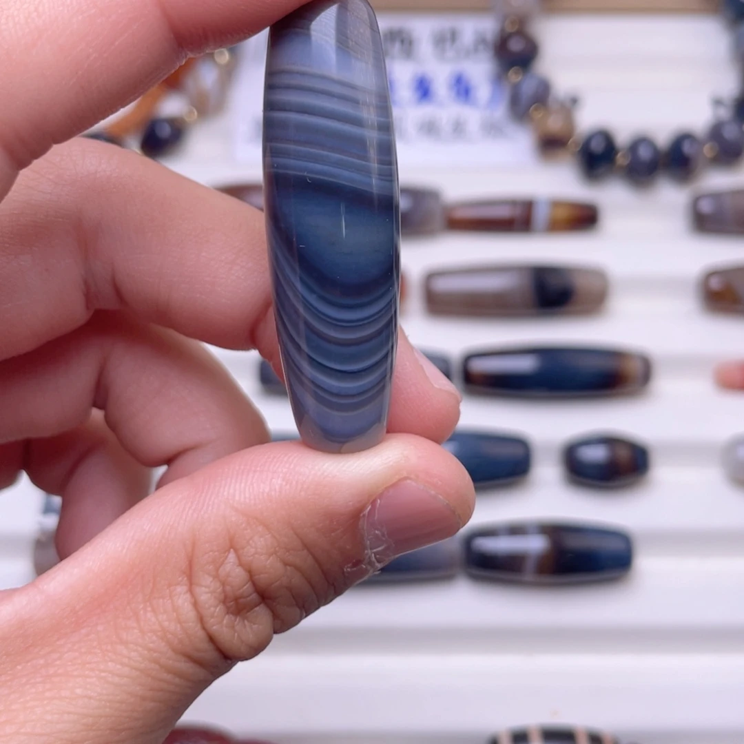 涵***馆玛瑙/玉髓合金颈饰