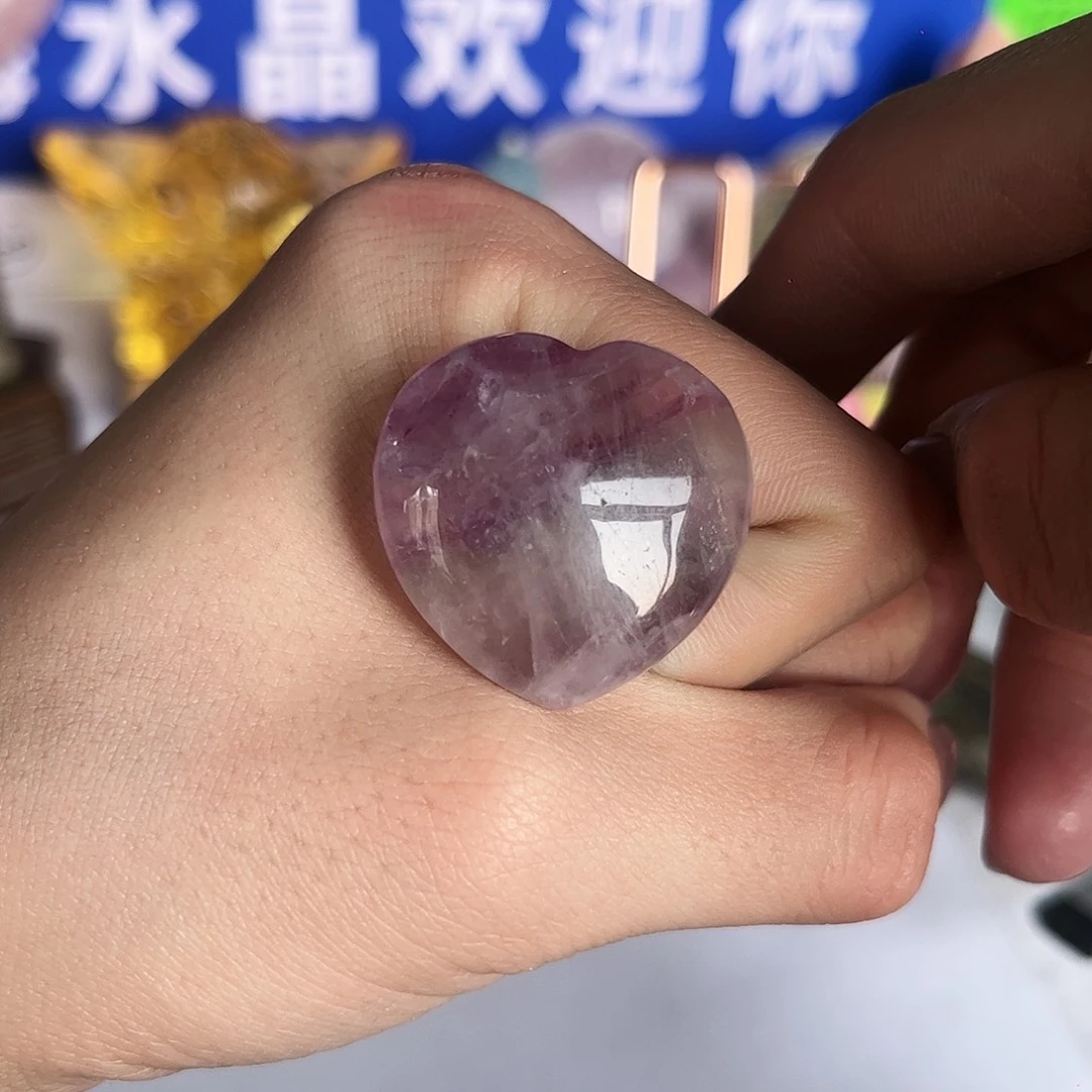 水晶天然水晶微瑕银S925镶嵌