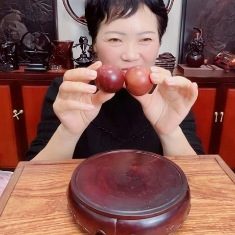 大果紫檀（缅甸花梨）花梨木保健球