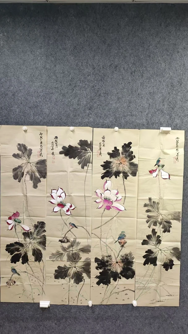 q35荷香雅趣-高端精品山水画