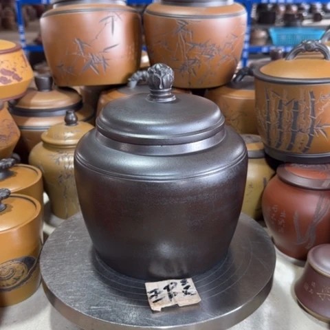 紫砂茶叶罐。。。。。。。。