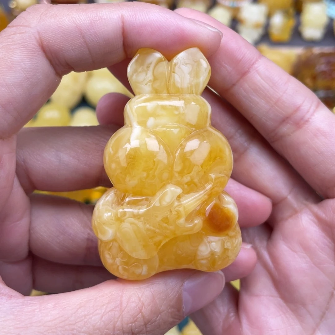 裸石琥珀未镶嵌蜜蜡