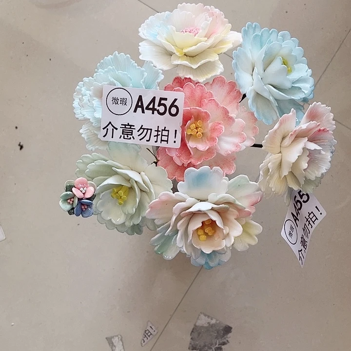 陶摆件瑕疵断片列开介意勿拍，拍退退拉黑