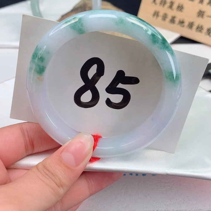 翡翠手镯未镶嵌正圈58.59
