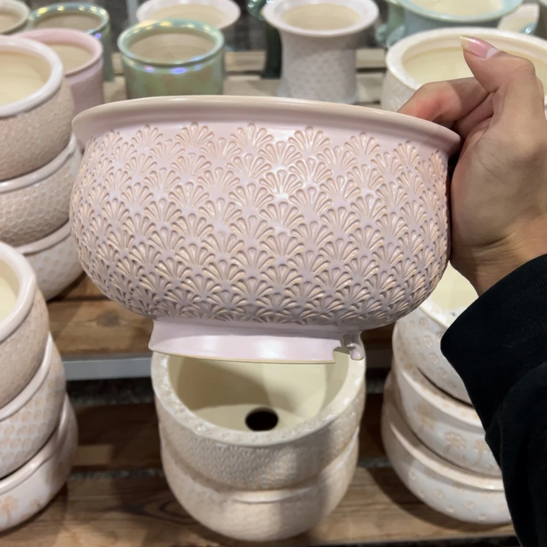 羽***禾大盆1107-009H顶冠外口22cm