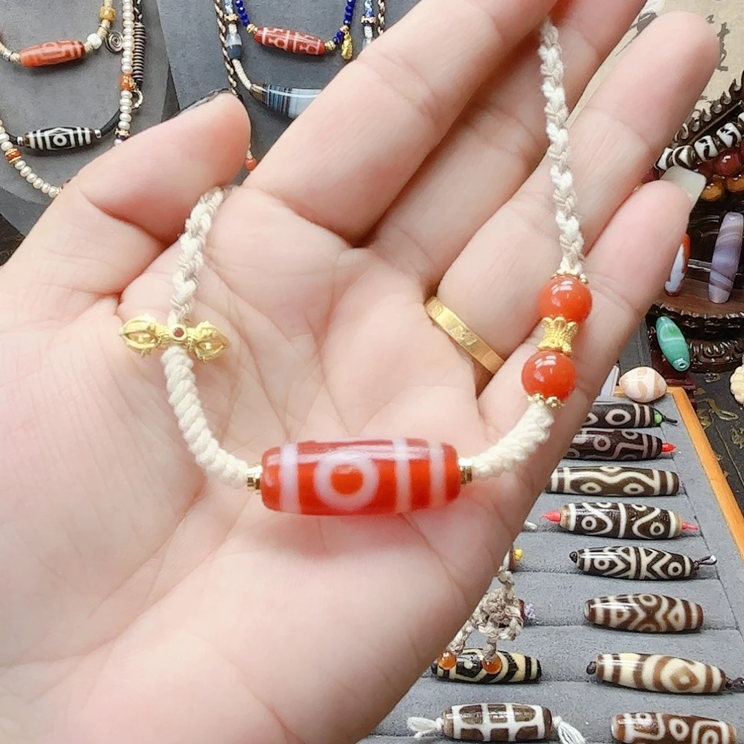 玛瑙/玉髓合金颈饰