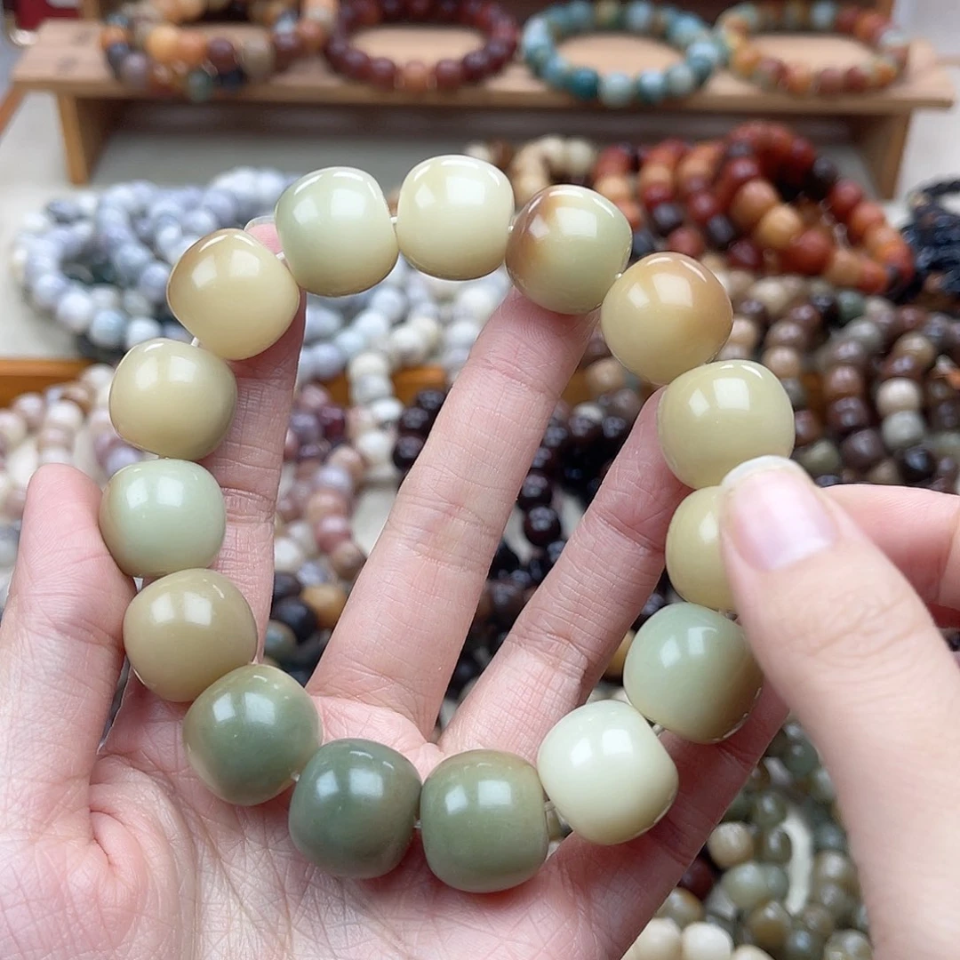手串白玉菩提苹果16
