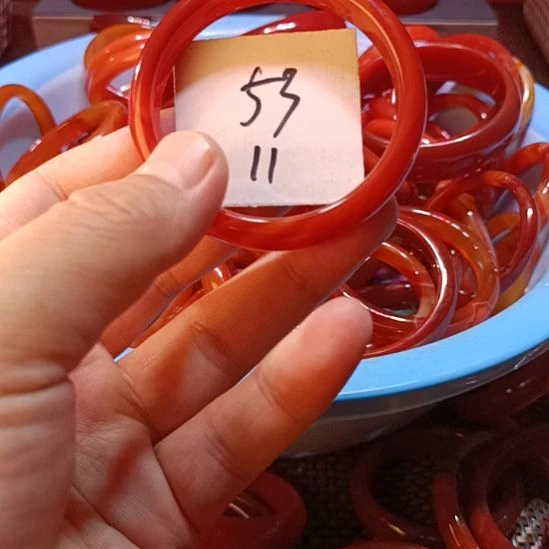 玛瑙/玉髓未镶嵌手镯