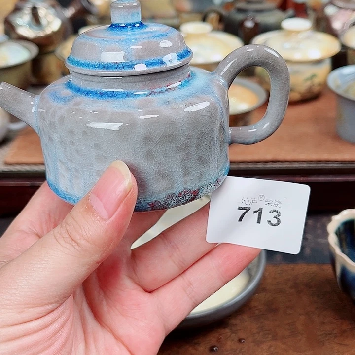 沁庐柴窑古法柴烧全手工茶具