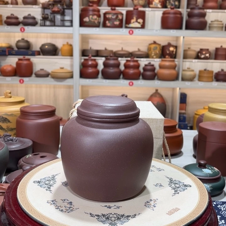 紫砂茶叶罐茶叶罐