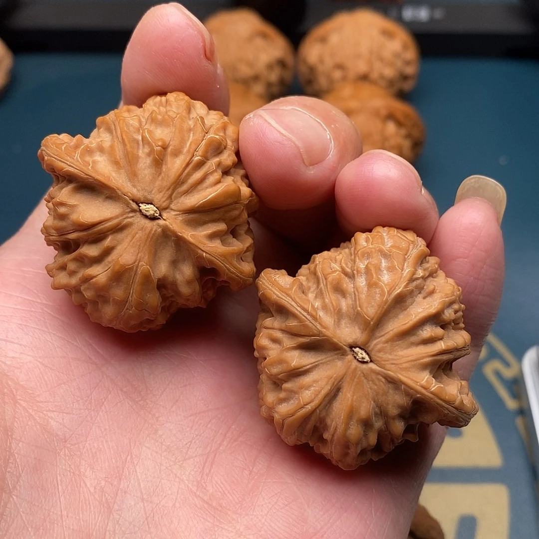 文玩核桃磨盘38全品