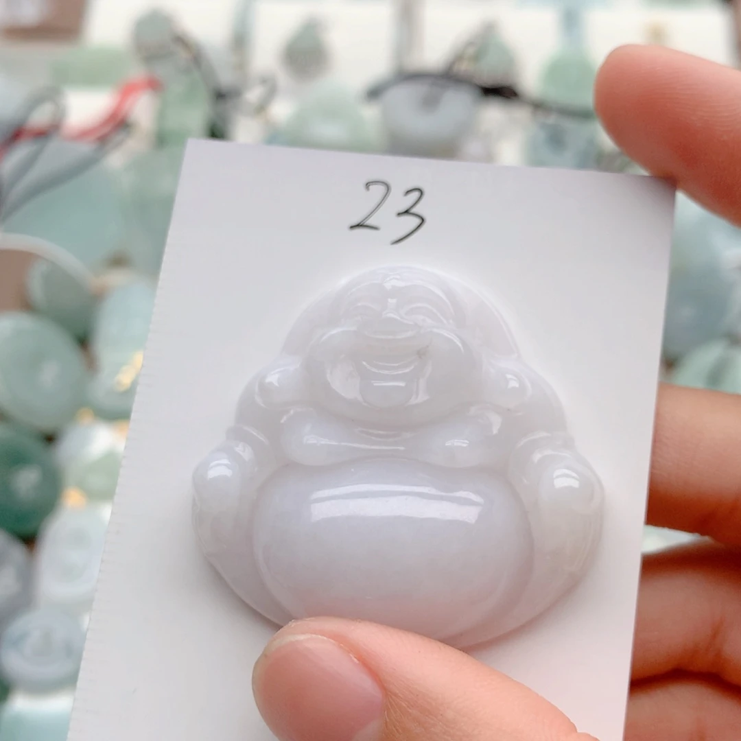 颈饰未镶嵌翡翠吊坠