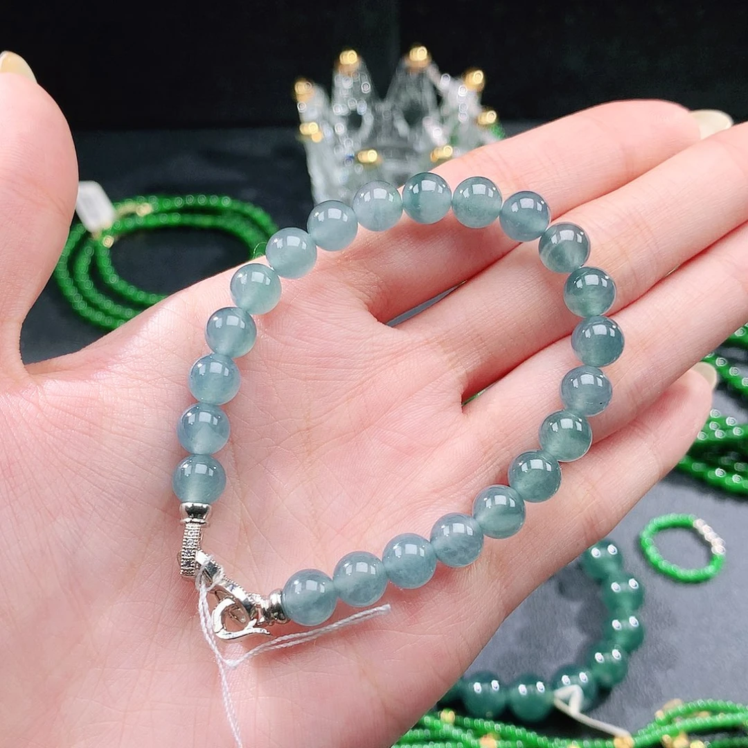 翡翠未镶嵌手链手链