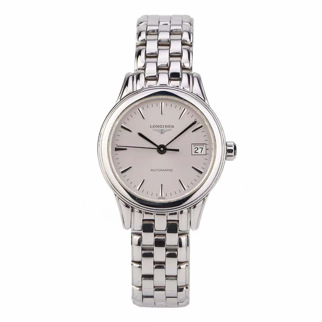 99新 Longines/浪琴 浪琴军旗274系列/26女士/ 自动机械表/优雅